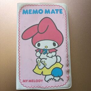 Sanrio My Melody 1976 Retro Pink Memo Mate